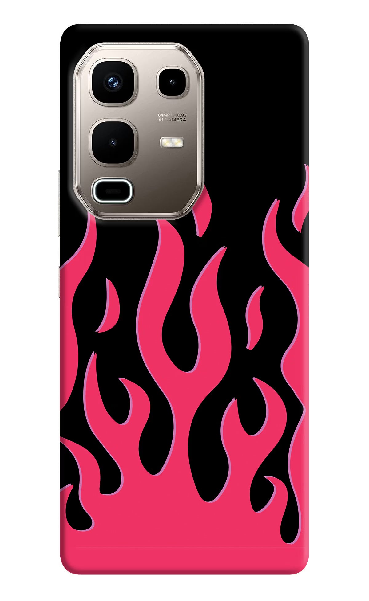 Fire Flames Infinix Note 50s 5G Plus Back Cover