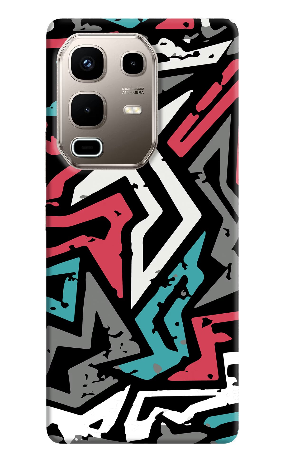 Geometric Graffiti Infinix Note 50s 5G Plus Back Cover