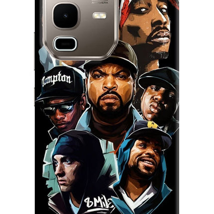 Rappers Infinix Note 50s 5G Plus Hard Case Back Cover by Casekaro