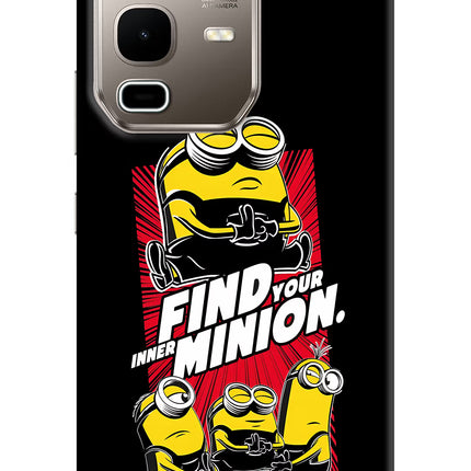 Find your inner Minion Infinix Note 50s 5G Plus Hard Case Back Cover by Casekaro