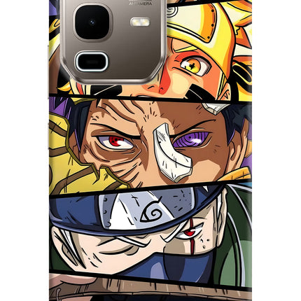 Naruto Character Infinix Note 50s 5G Plus Hard Case Back Cover by Casekaro