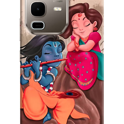 Radhe Krishna Infinix Note 50s 5G Plus Hard Case Back Cover by Casekaro