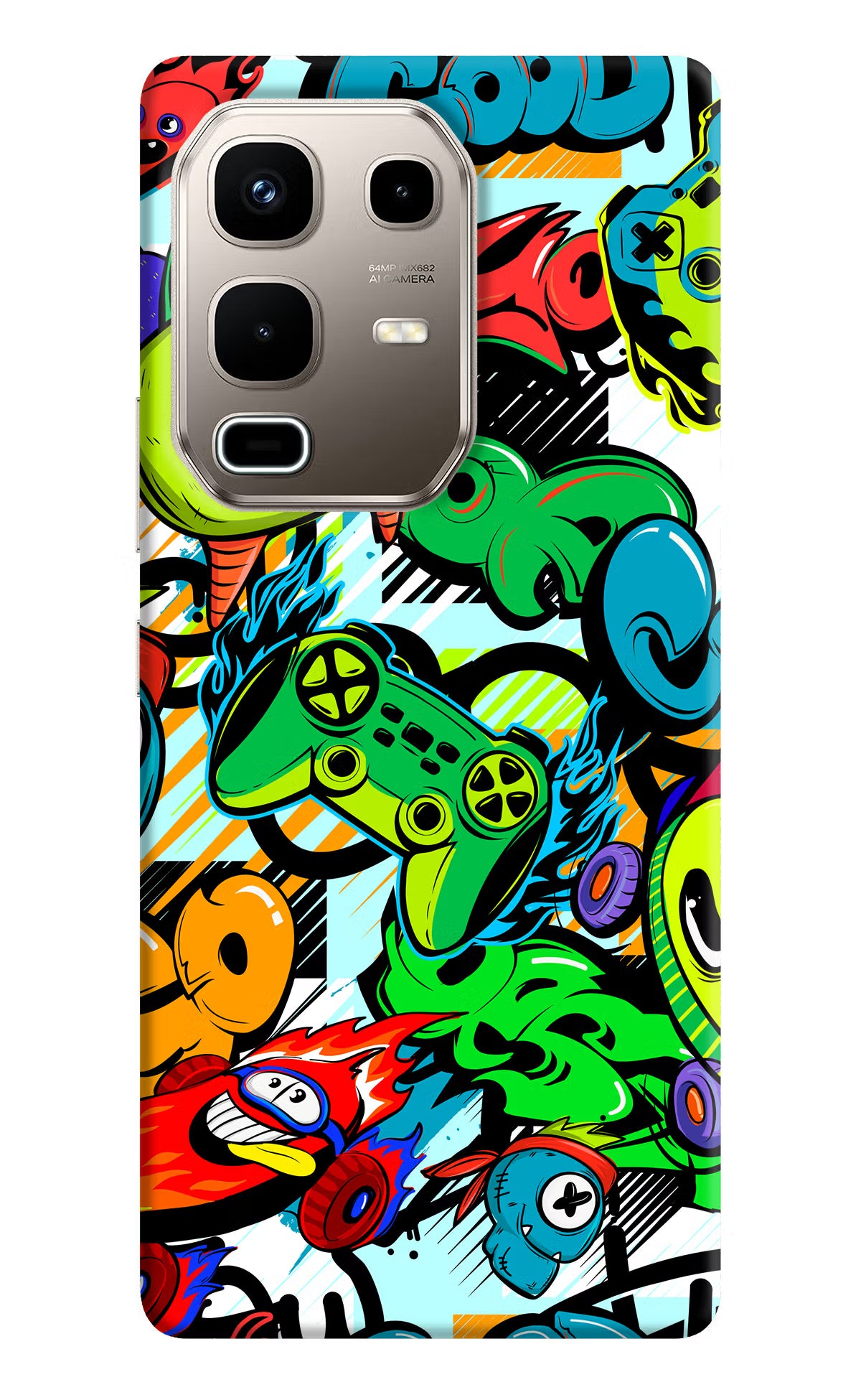 Game Doodle Infinix Note 50s 5G Plus Back Cover