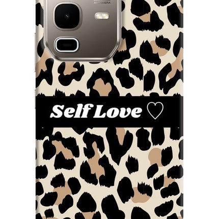 Leopard Print Self Love Infinix Note 50s 5G Plus Hard Case Back Cover by Casekaro