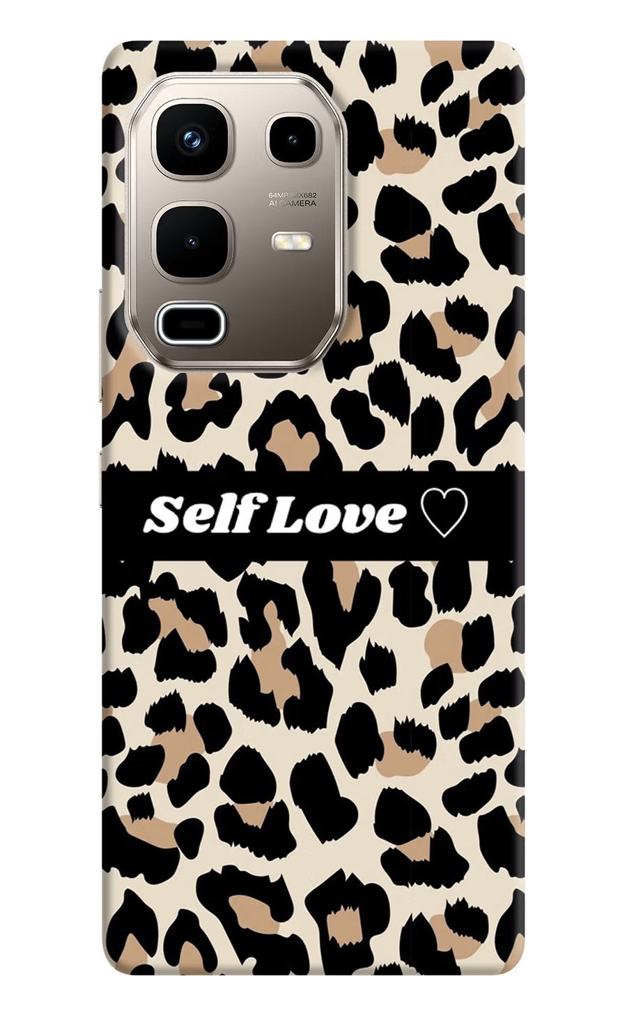 Leopard Print Self Love Infinix Note 50s 5G Plus Back Cover, Hard case