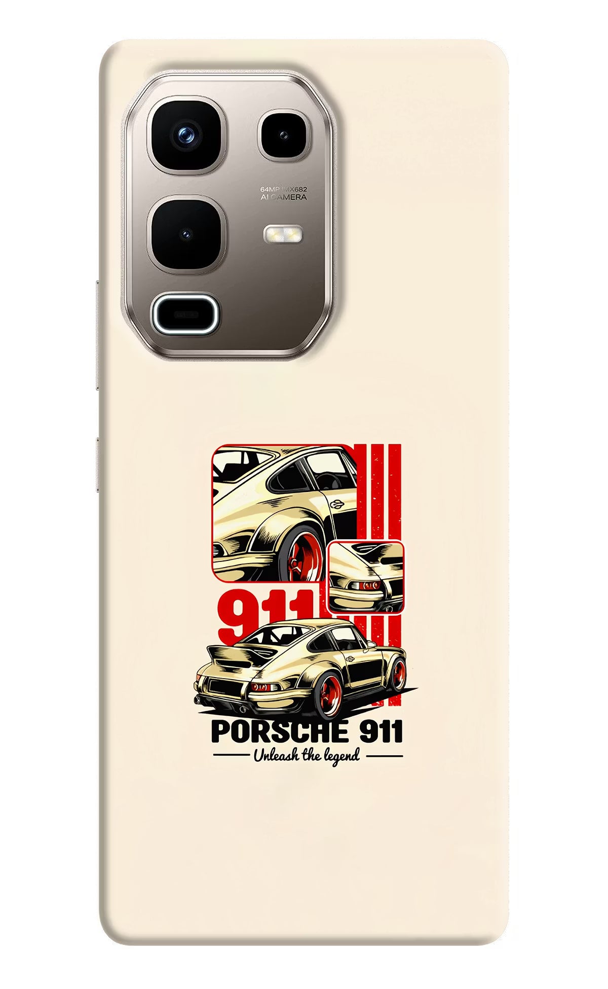 Classic Porsche 911 Infinix Note 50s 5G Plus Back Cover