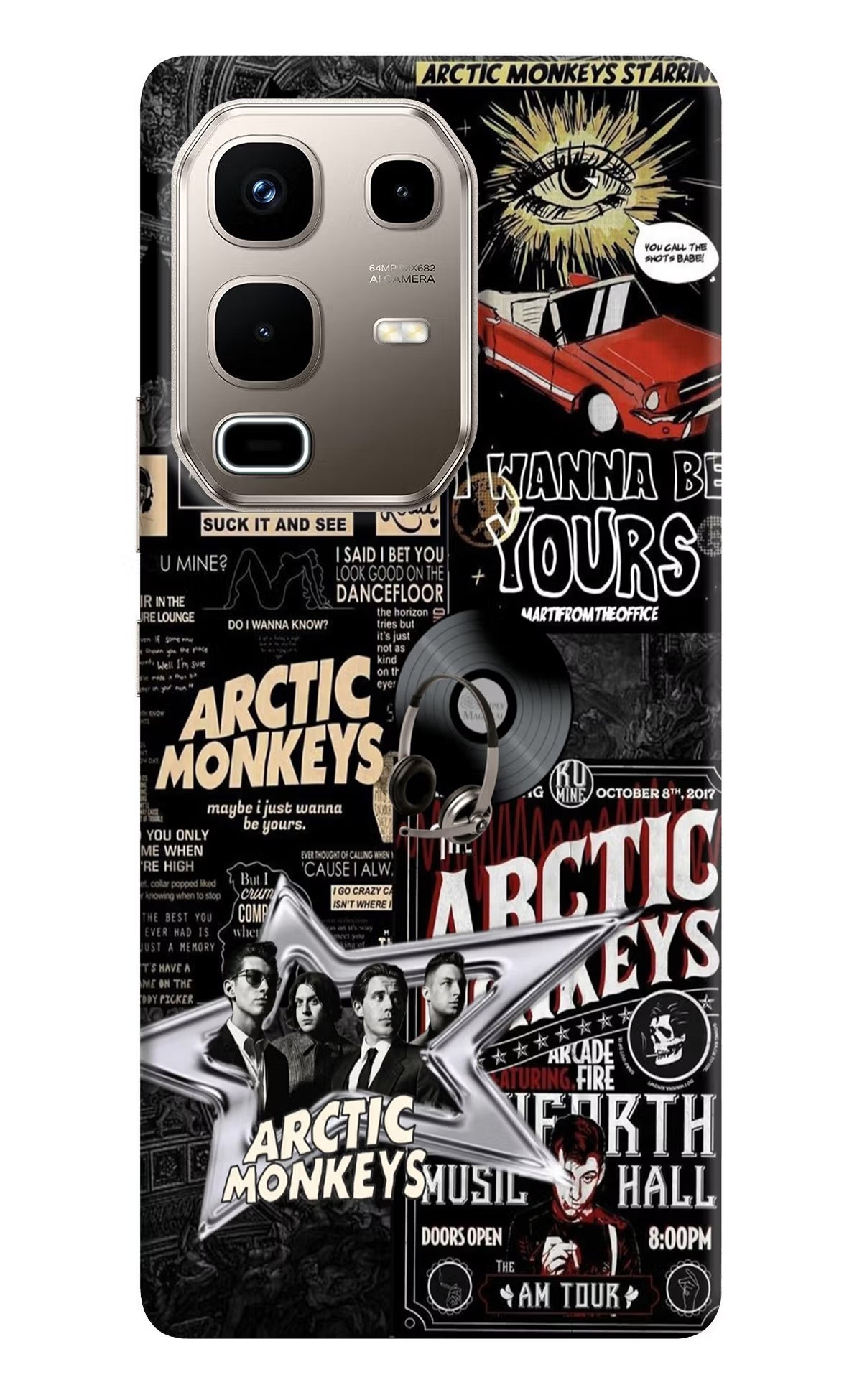Arctic Monkeys Infinix Note 50s 5G Plus Back Cover