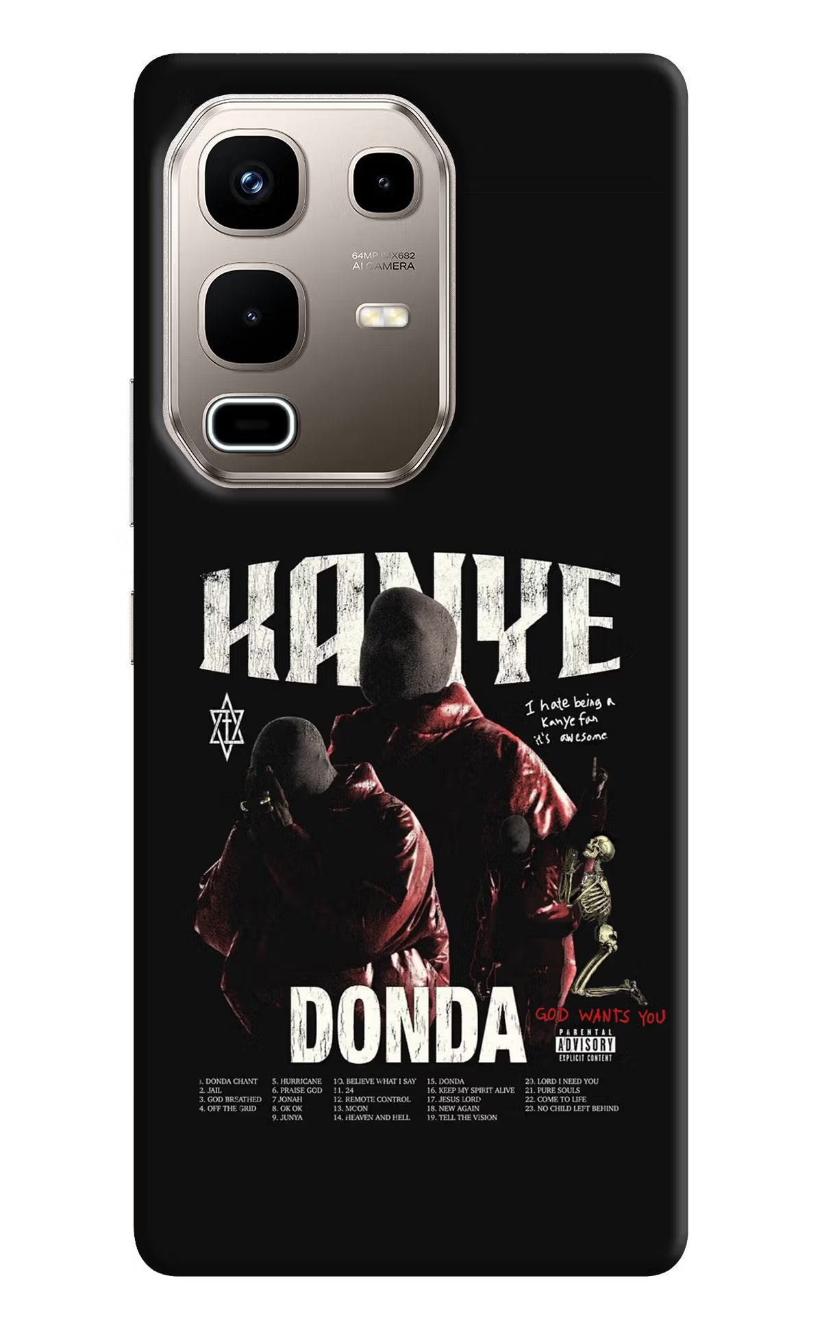 Donda Kanye West Infinix Note 50s 5G Plus Back Cover
