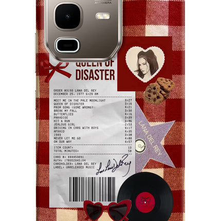 Queen of Disaster Infinix Note 50s 5G Plus Hard Case Back Cover by Casekaro