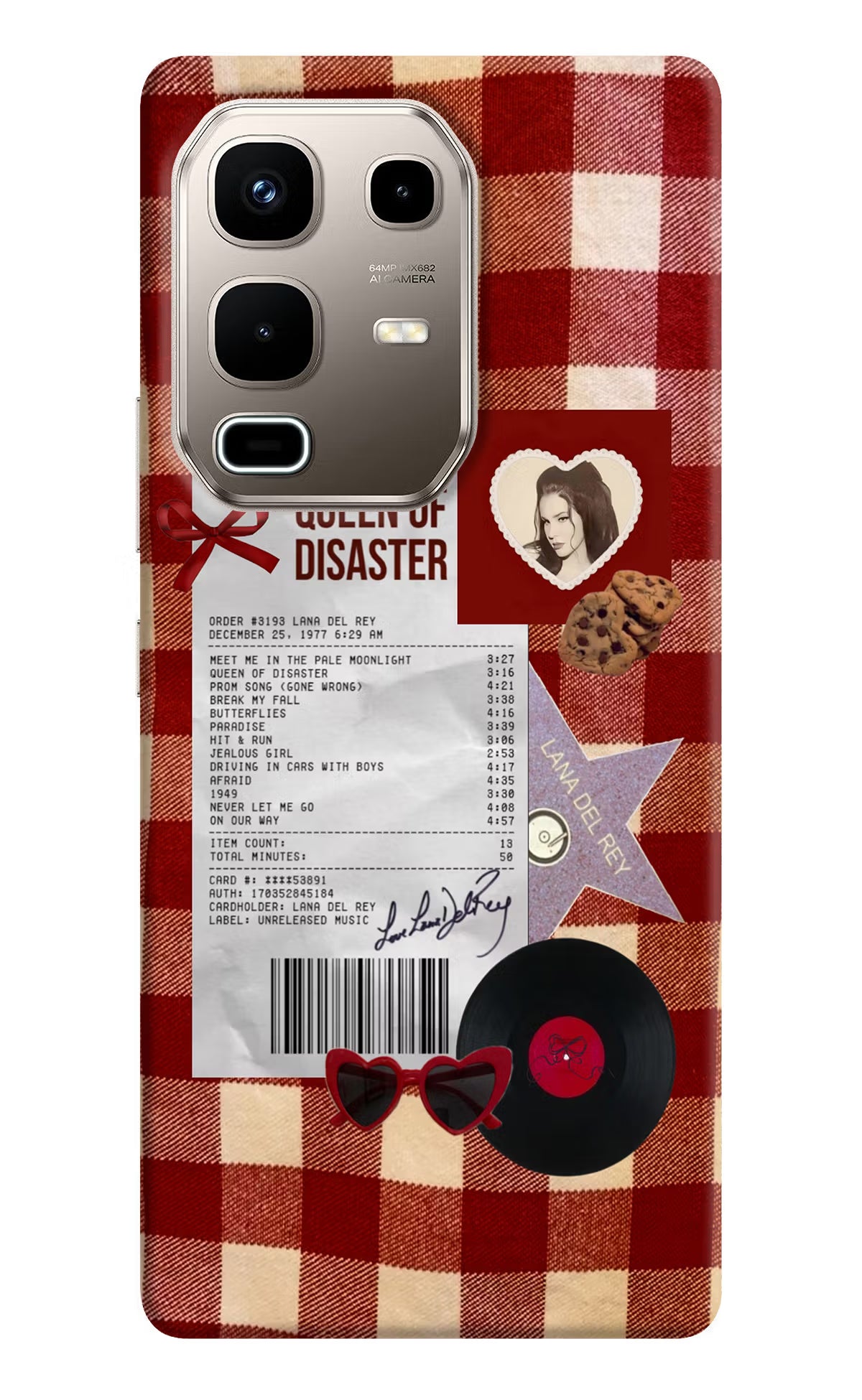 Queen of Disaster Infinix Note 50s 5G Plus Back Cover