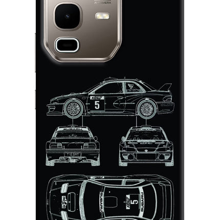 WRC'99 Infinix Note 50s 5G Plus Hard Case Back Cover by Casekaro
