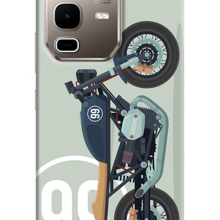 Classic Cafe Racer 99 Infinix Note 50s 5G Plus Hard Case Back Cover by Casekaro