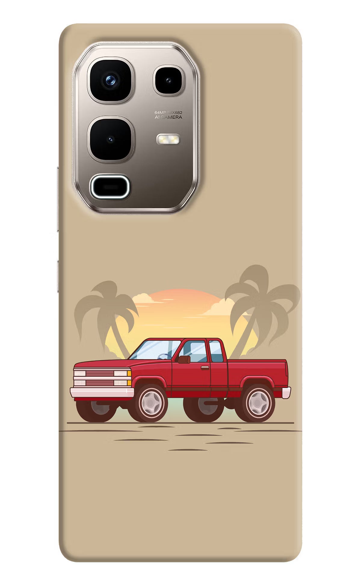 Desert Classic Drive Infinix Note 50s 5G Plus Back Cover