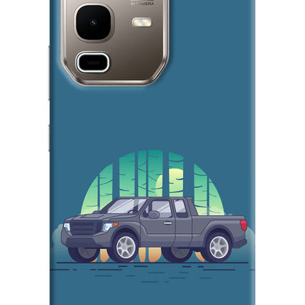 Retro Garage Vibe Infinix Note 50s 5G Plus Hard Case Back Cover by Casekaro
