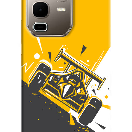 Track King Infinix Note 50s 5G Plus Hard Case Back Cover by Casekaro