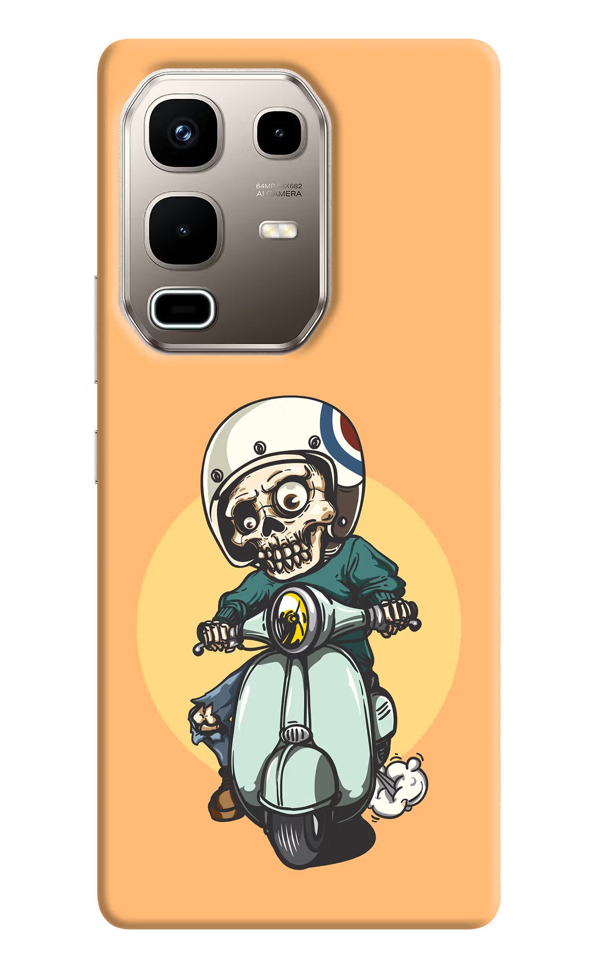 Undead Biker Infinix Note 50s 5G Plus Back Cover