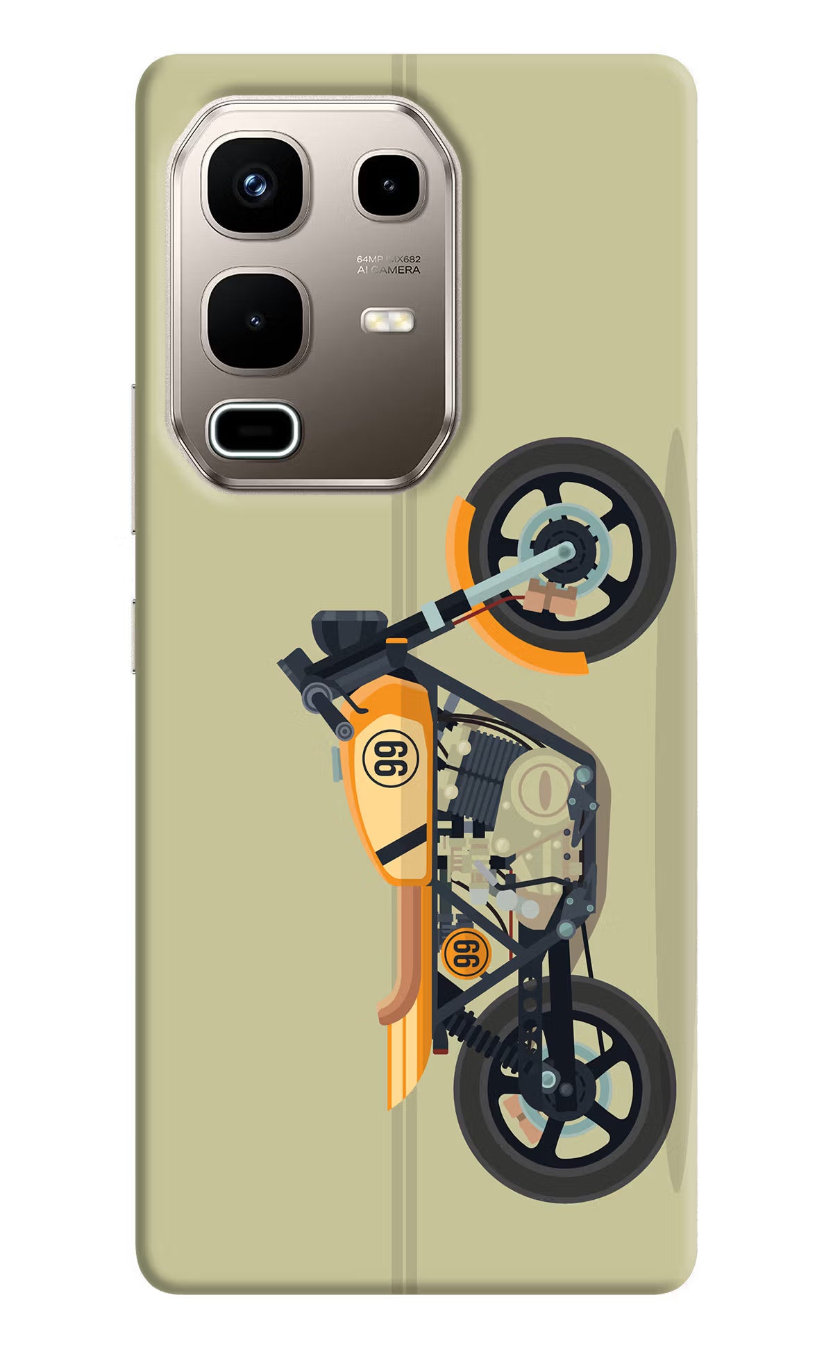 Vertical Speedster Infinix Note 50s 5G Plus Back Cover