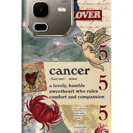 Cancer Zodiac Infinix Note 50s 5G Plus Hard Case Back Cover by Casekaro
