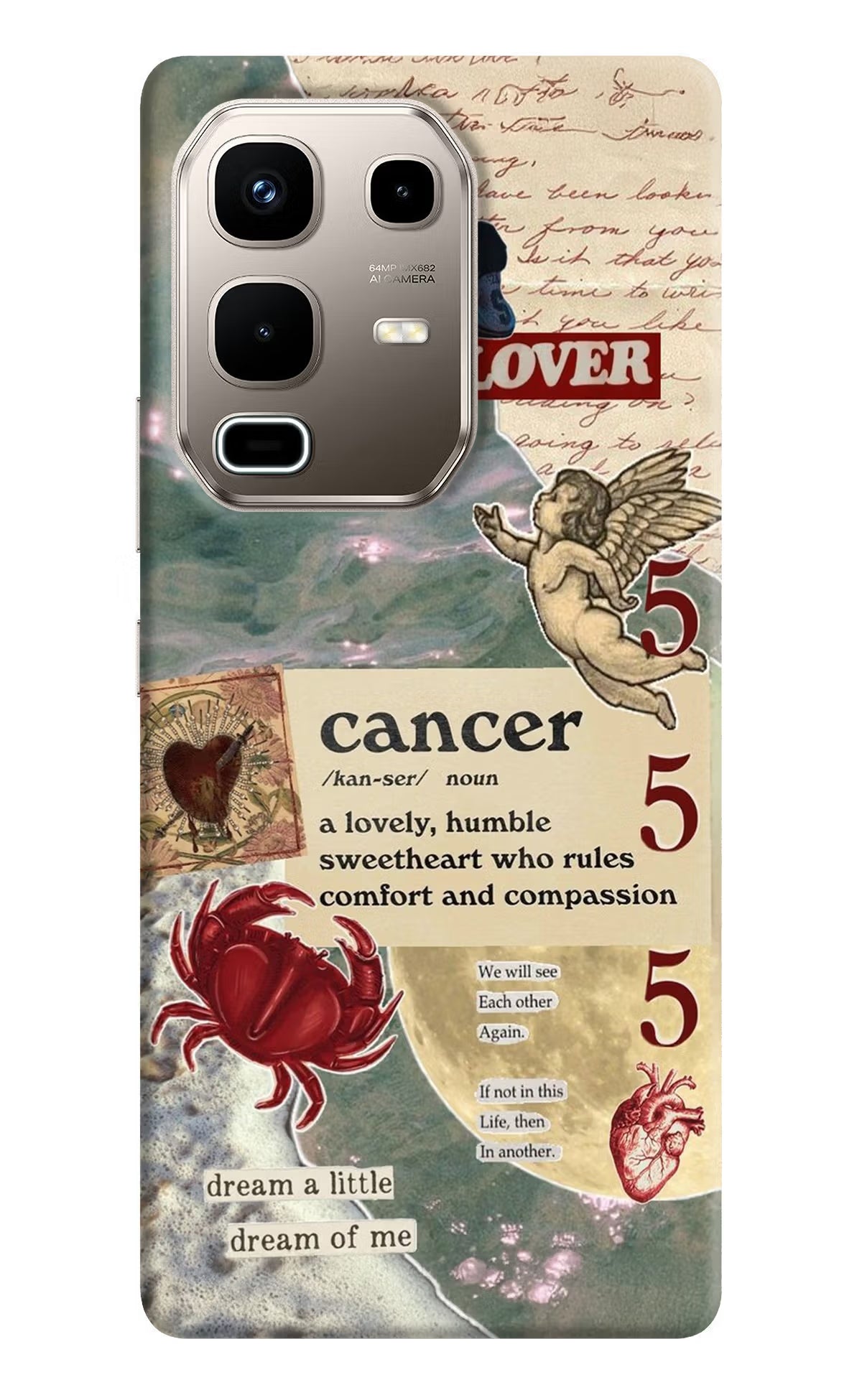 Cancer Zodiac Infinix Note 50s 5G Plus Back Cover