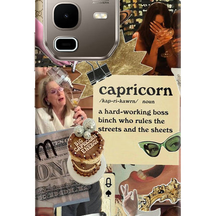 Capricorn Zodiac Infinix Note 50s 5G Plus Hard Case Back Cover by Casekaro