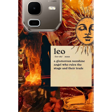 Leo Zodiac Infinix Note 50s 5G Plus Hard Case Back Cover by Casekaro
