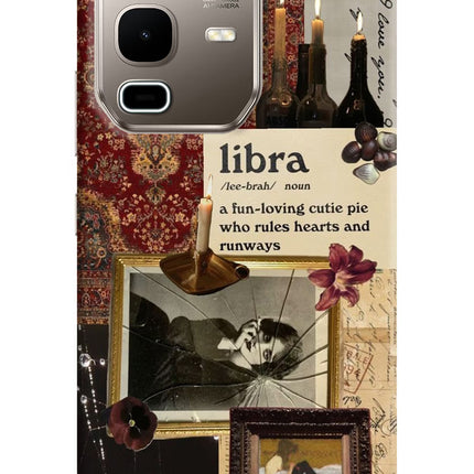 Libra Zodiac Infinix Note 50s 5G Plus Hard Case Back Cover by Casekaro