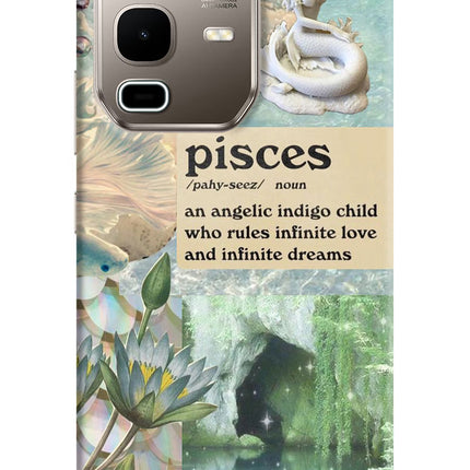 Pisces Zodiac Infinix Note 50s 5G Plus Hard Case Back Cover by Casekaro