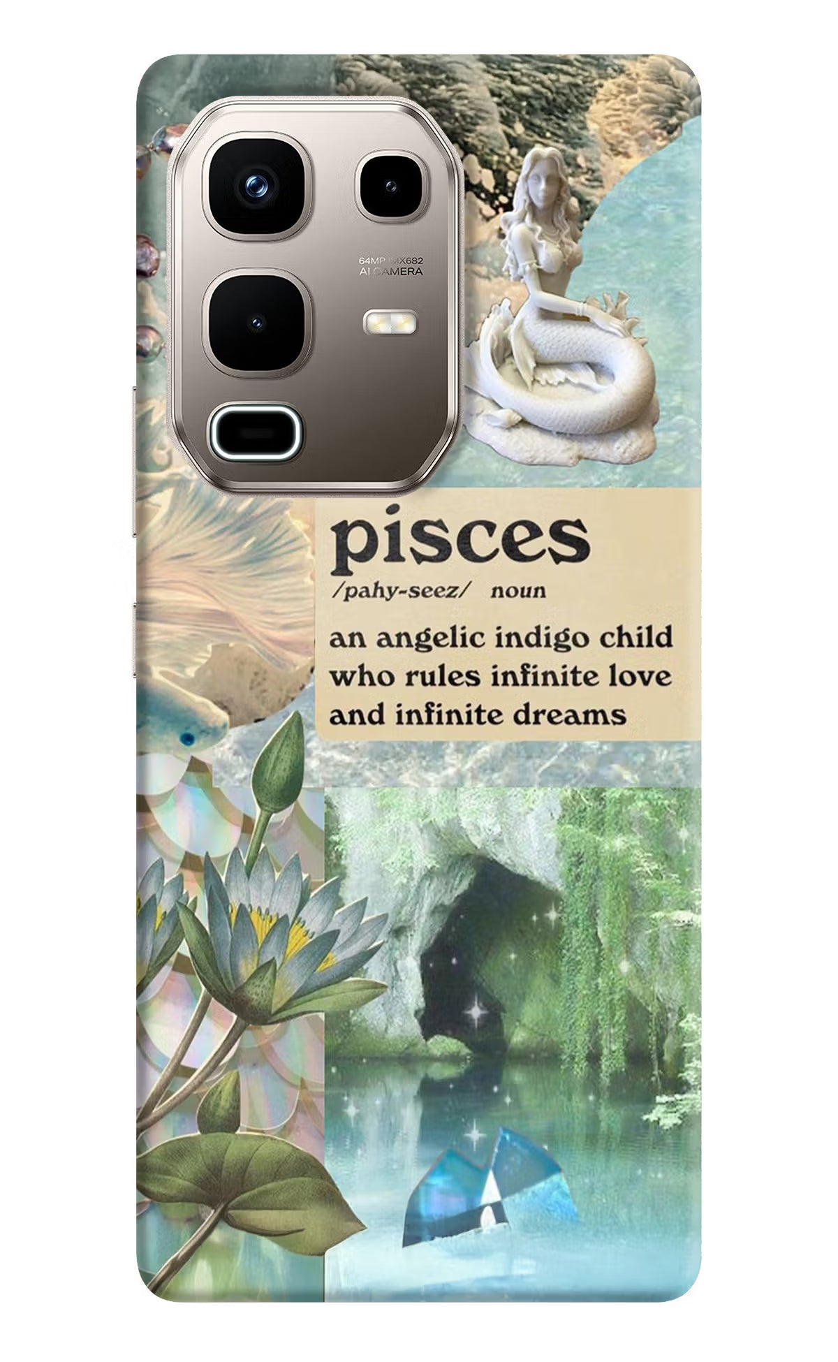 Pisces Zodiac Infinix Note 50s 5G Plus Back Cover