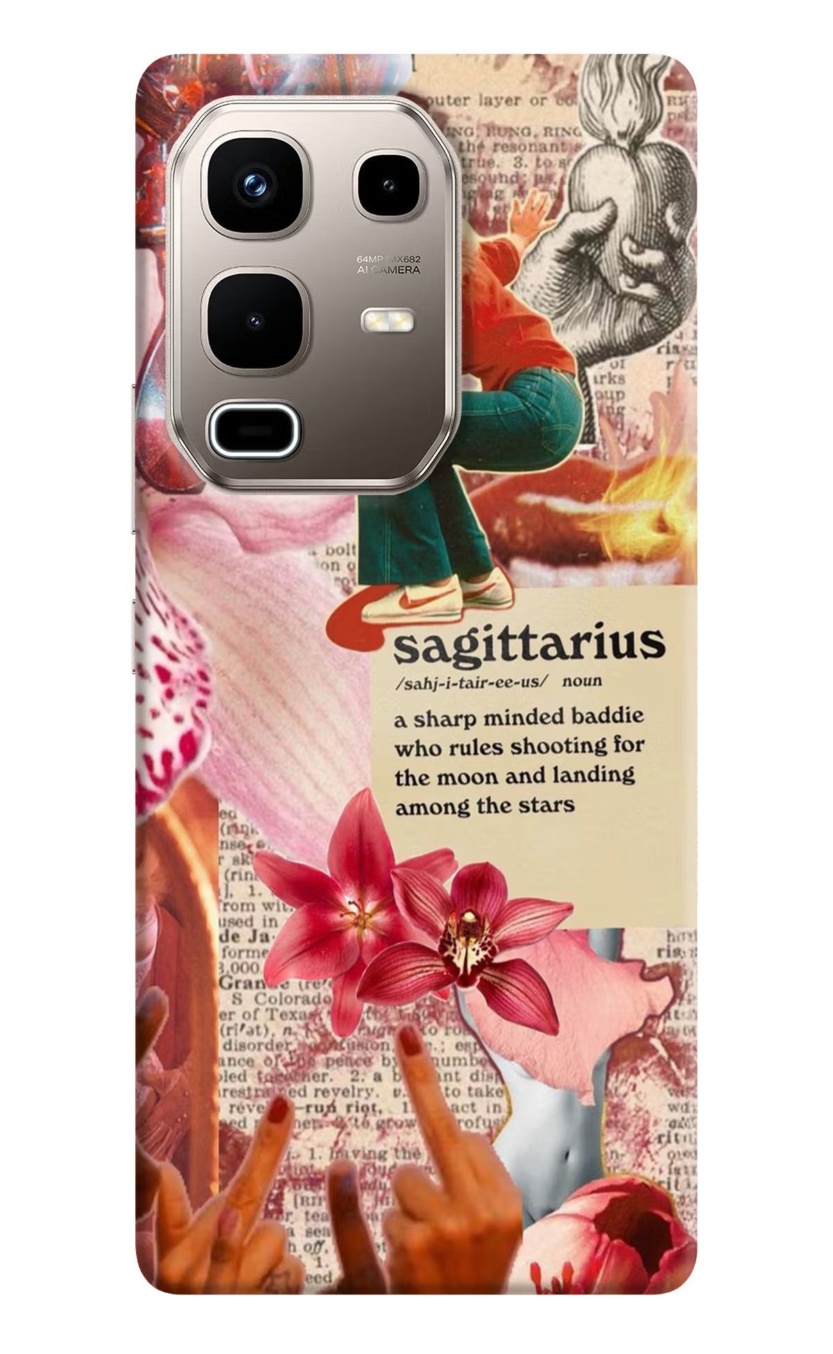Sagittarius Zodiac Infinix Note 50s 5G Plus Back Cover