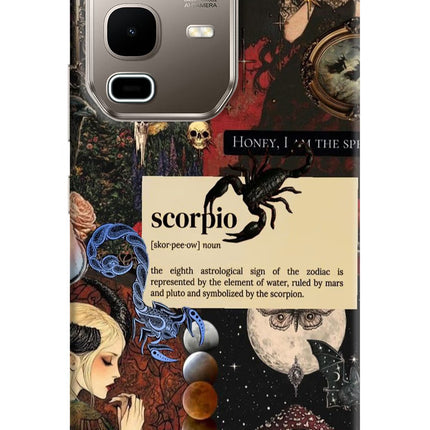 Scorpio Zodiac Infinix Note 50s 5G Plus Hard Case Back Cover by Casekaro