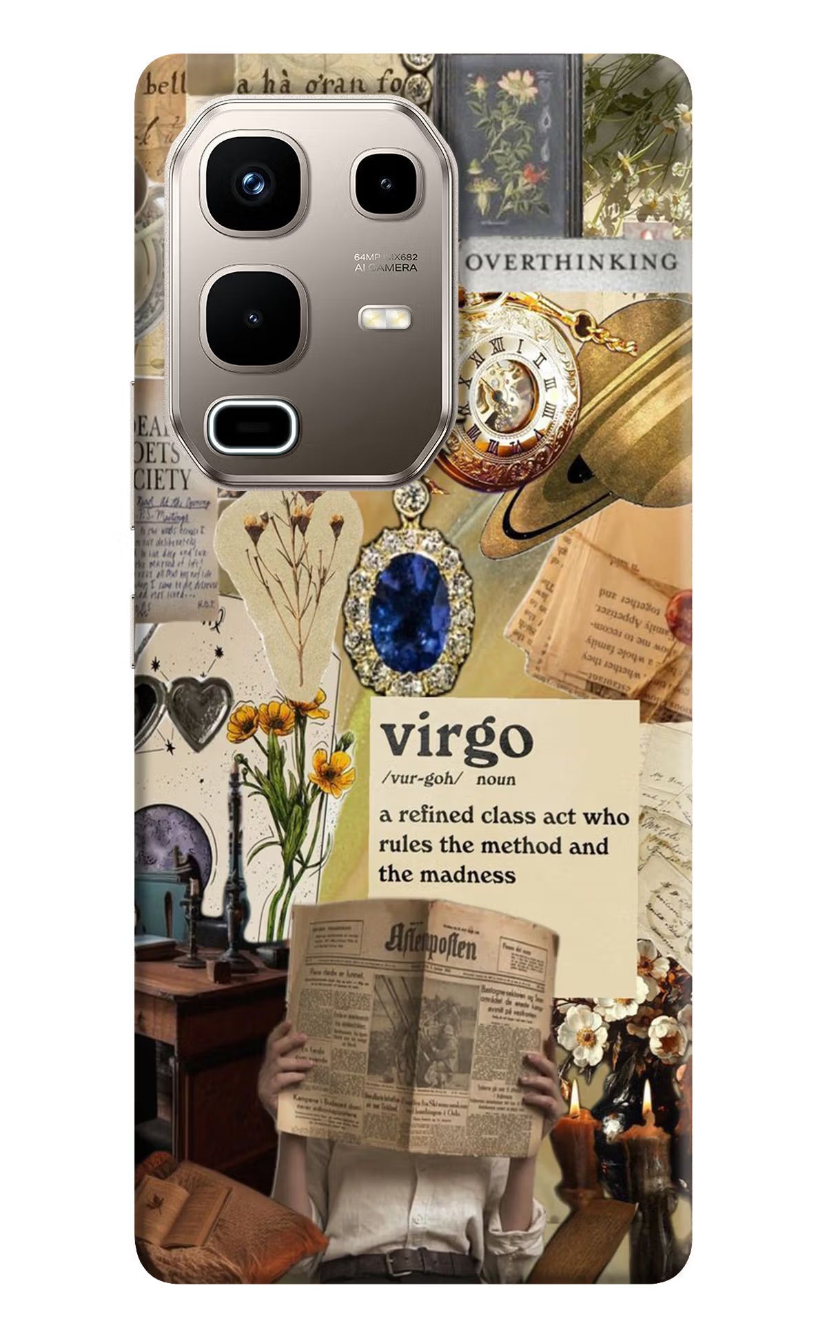 Virgo Zodiac Infinix Note 50s 5G Plus Back Cover