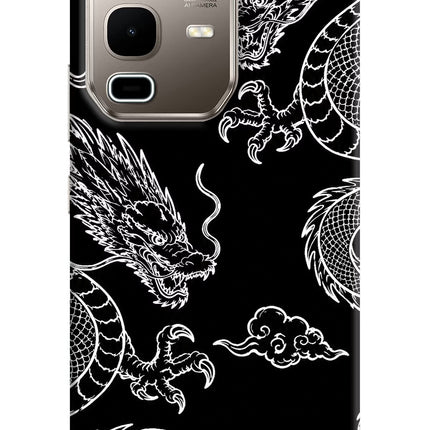Twin Dragons Infinix Note 50s 5G Plus Hard Case Back Cover by Casekaro