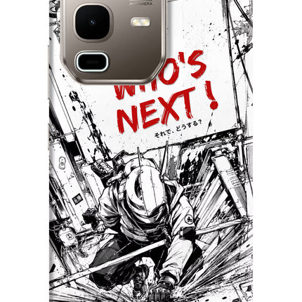 Who's Next Infinix Note 50s 5G Plus Hard Case Back Cover by Casekaro