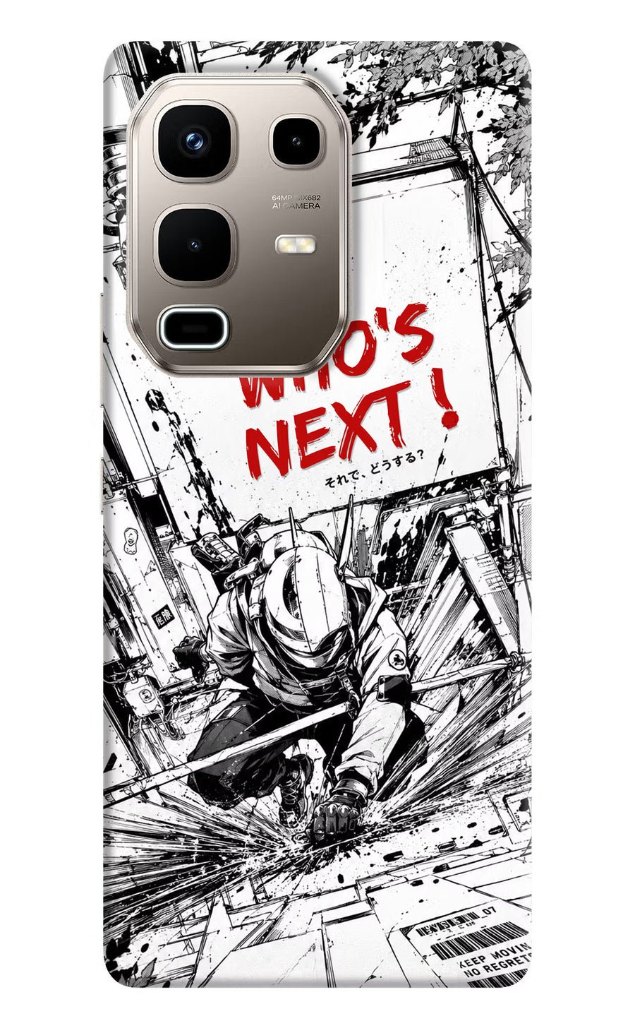 Who's Next Infinix Note 50s 5G Plus Back Cover, Hard case