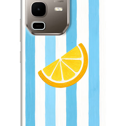 Summer Lemon Infinix Note 50s 5G Plus Hard Case Back Cover by Casekaro