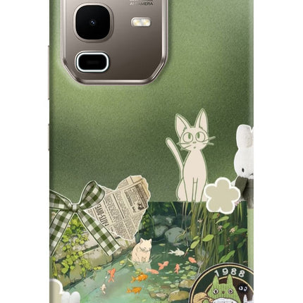 Aesthetic anime Infinix Note 50s 5G Plus Hard Case Back Cover by Casekaro