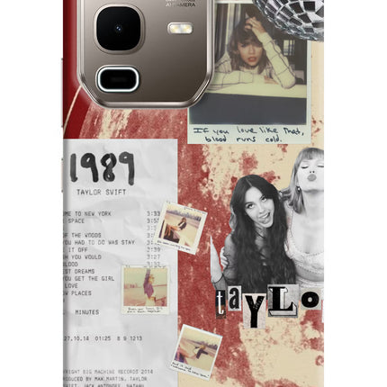 Taylor Swift Infinix Note 50s 5G Plus Hard Case Back Cover by Casekaro