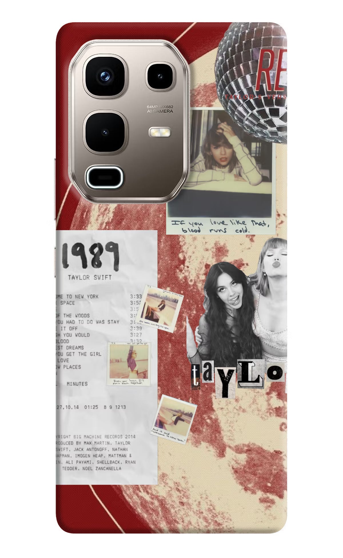 Taylor Swift Infinix Note 50s 5G Plus Back Cover