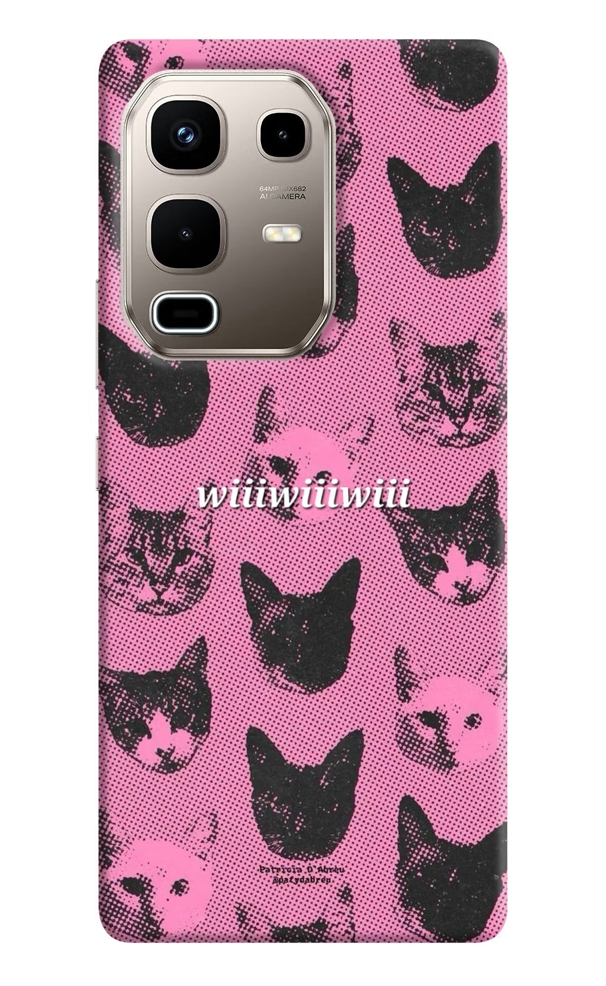 Pink Cats Infinix Note 50s 5G Plus Back Cover