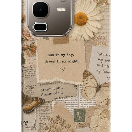 Vintage case Infinix Note 50s 5G Plus Hard Case Back Cover by Casekaro
