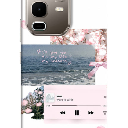 Wave to earth Infinix Note 50s 5G Plus Hard Case Back Cover by Casekaro