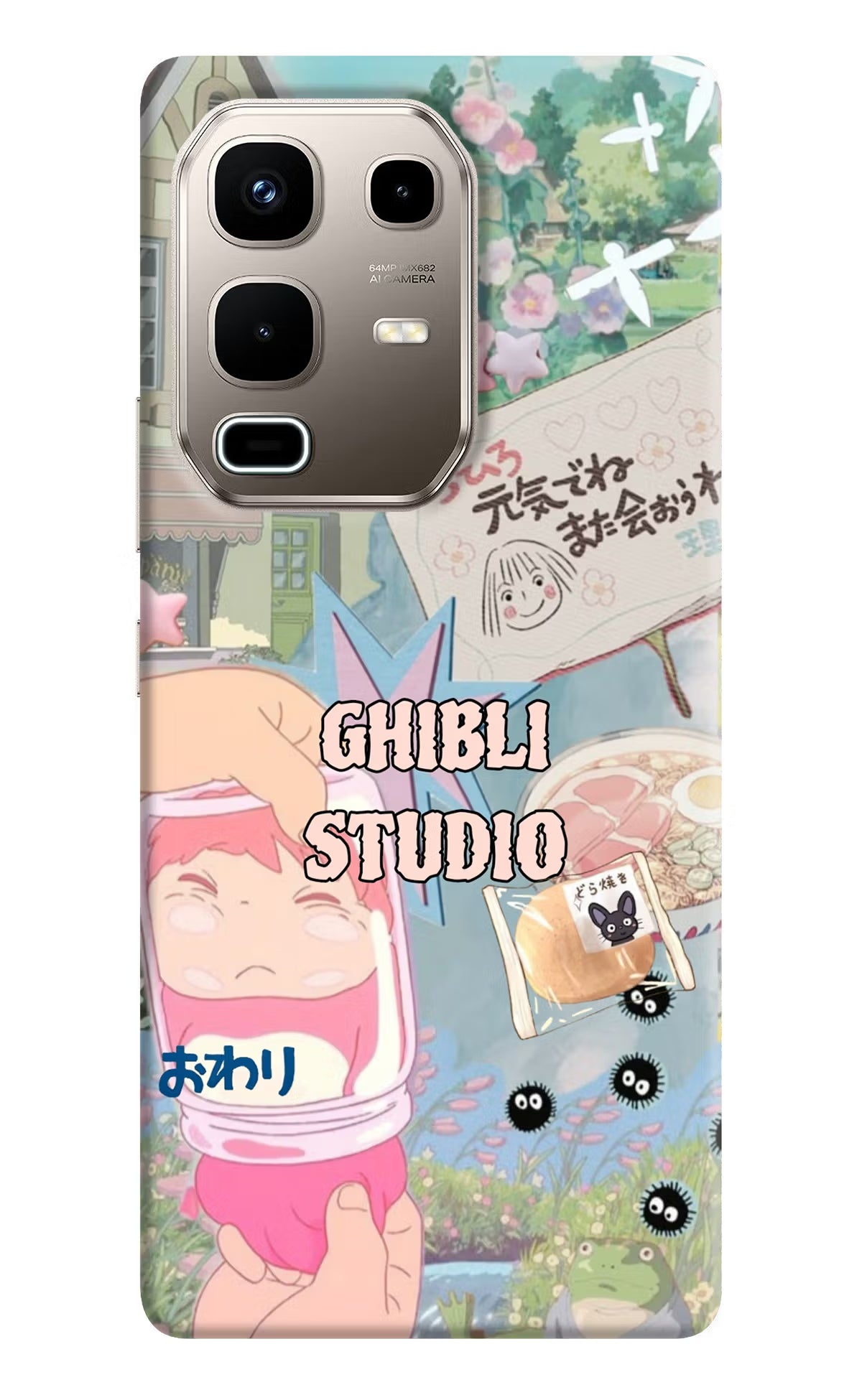 Studio Ghibli Infinix Note 50s 5G Plus Back Cover