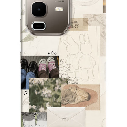 Soft Aesthetic Infinix Note 50s 5G Plus Hard Case Back Cover by Casekaro