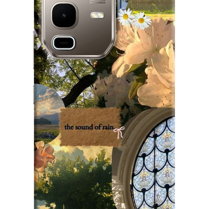 Rain Infinix Note 50s 5G Plus Hard Case Back Cover by Casekaro