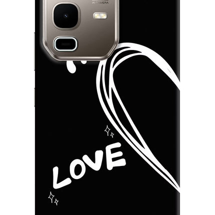 Love Line Infinix Note 50s 5G Plus Hard Case Back Cover by Casekaro