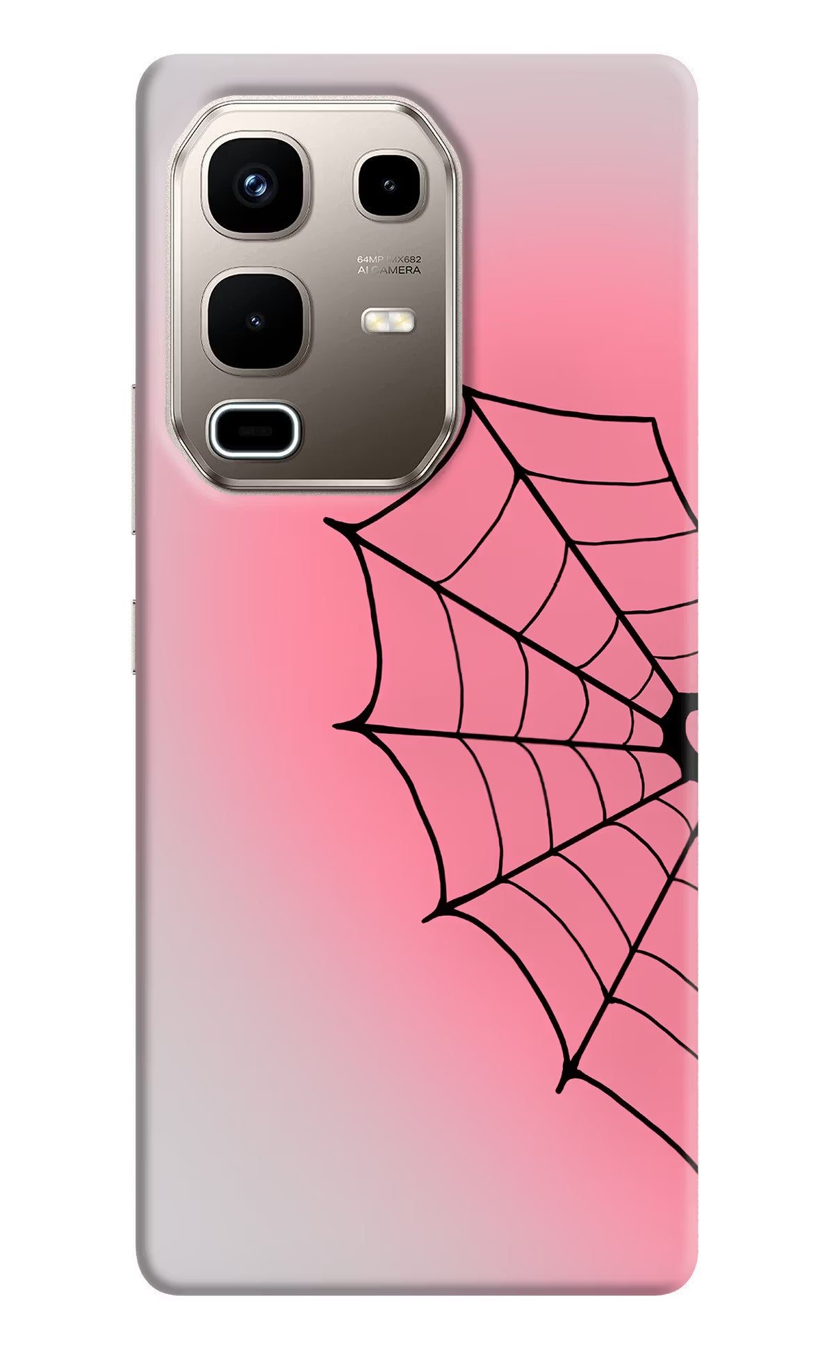 Pink Web Infinix Note 50s 5G Plus Back Cover