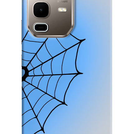 Blue Web Infinix Note 50s 5G Plus Hard Case Back Cover by Casekaro