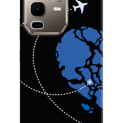 Love Orbit Infinix Note 50s 5G Plus Hard Case Back Cover by Casekaro