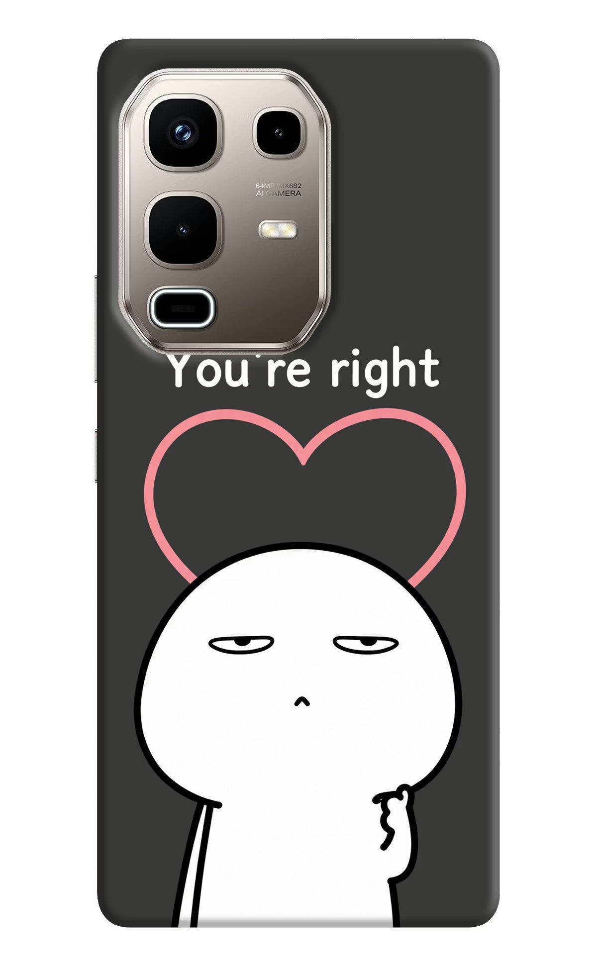 You're Right Infinix Note 50s 5G Plus Back Cover