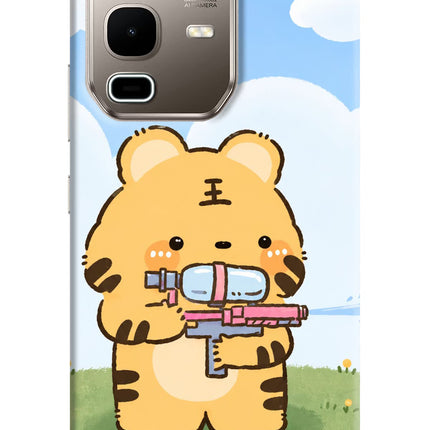 Tiger Treat Infinix Note 50s 5G Plus Hard Case Back Cover by Casekaro